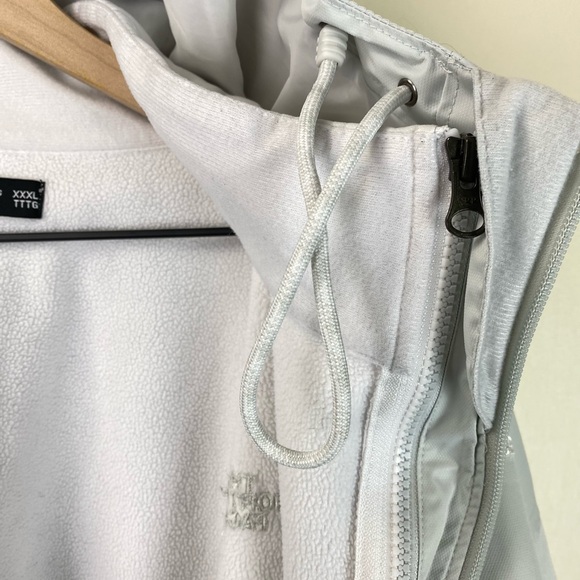 The North Face Women’s Dry Vent Fleece Hooded Cold Weather Jacket Ice Mist 3XL - Picture 10 of 16
